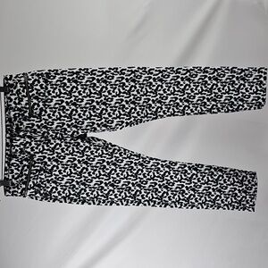 R13 Leopard Biker Boy Jeans